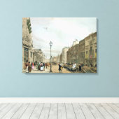 Piccadilly uit de hoek van Old Bond Street, van Canvas Afdruk (Insitu (Houten vloer))