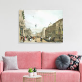 Piccadilly uit de hoek van Old Bond Street, van Canvas Afdruk (Insitu (Woonkamer))