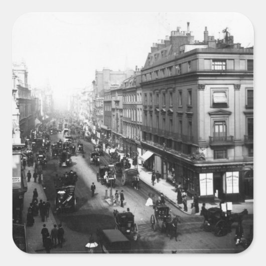 Piccadilly Vierkante Sticker (Voorkant)