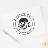 PICCAVI Memento Mori Ronde Sticker (Envelop)