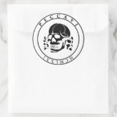 PICCAVI Memento Mori Ronde Sticker (Tas)