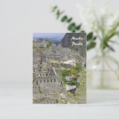 picchu peru briefkaart (Staand voorkant)
