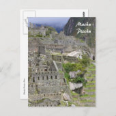 picchu peru briefkaart (Voorkant / Achterkant)