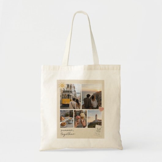PicCollage-sjabloon - boodschappentas Tote Bag (Voorkant)