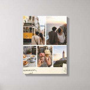 PicCollage sjabloon - gespannen canvas 12x16 Afdruk