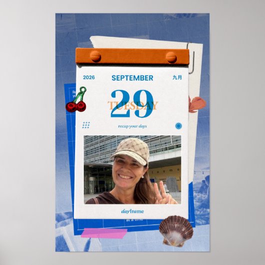 PicCollage-sjabloon - Poster 11x17 hoog (Voorkant)