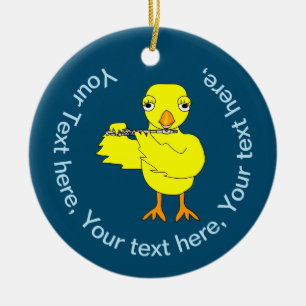 Piccolo Chick Keramisch Ornament