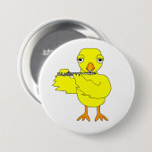 Piccolo Chick Ronde Button 7,6 Cm (Voorkant /achterkant)