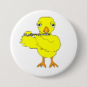 Piccolo Chick Ronde Button 7,6 Cm (Voorkant)