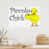 Piccolo Chick Tekst Poster (Keuken)