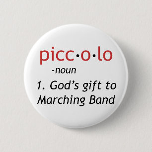 Piccolo-definitie Ronde Button 5,7 Cm