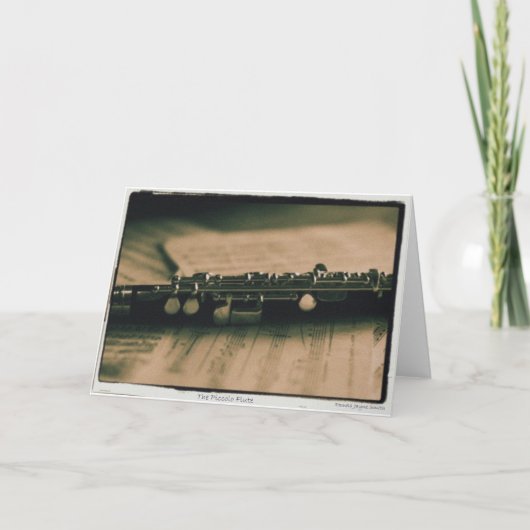 Piccolo Fluit 1839 Kaart (Voorkant)