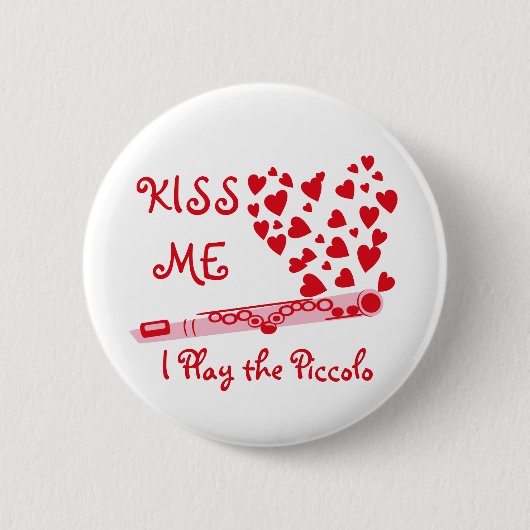 Piccolo Hearts Ronde Button 5,7 Cm (Voorkant)