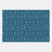 Piccolo Music Note Pattern Inpakpapier Vel (Voorkant 2)