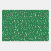 Piccolo Music Note Pattern Inpakpapier Vel (Voorkant)