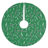 Piccolo Music Note Pattern Kerstboom Rok (Voorkant)