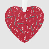 Piccolo Music Note Pattern Ornament (achterkant)