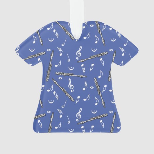 Piccolo Music Note Pattern Ornament (achterkant)