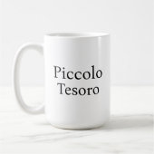 Piccolo Tesoro Chic Baby Shower Aandenken Koffiemok (Links)