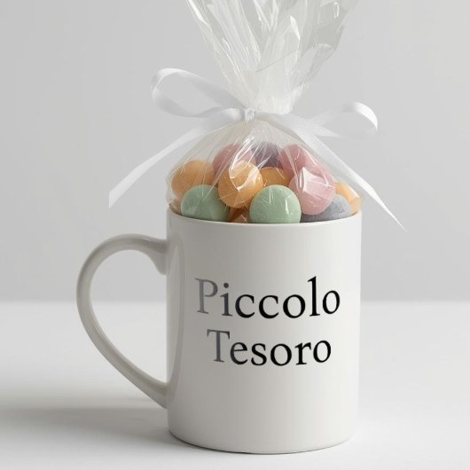 Piccolo Tesoro Chic Baby Shower Keepsake Koffiemok
