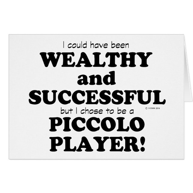 Piccolo Wealthy & Succesvol (Voorkant Horizontaal)