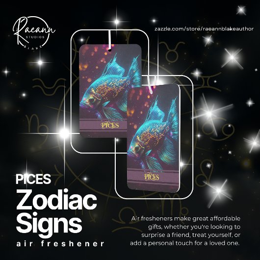 Pices Zodiac Signs hemelse luchtverfrisser