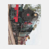Pichi Richi stoomtrein Fleece Deken (Voorkant)
