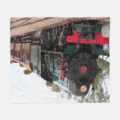 Pichi Richi stoomtrein Fleece Deken (Voorkant (Horizontaal))