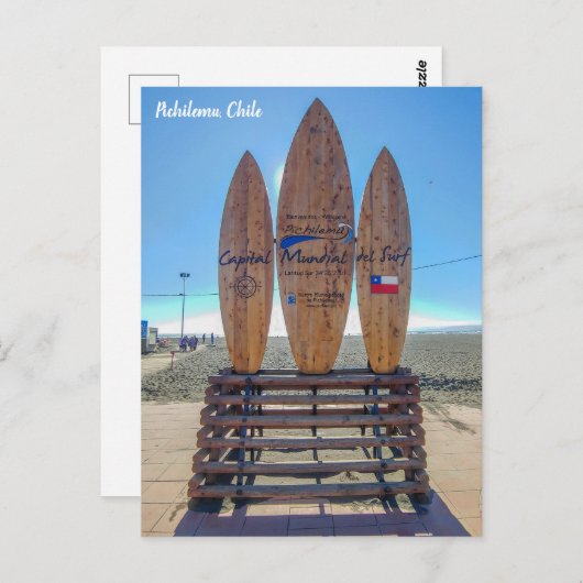 Pichilemu, Chili Briefkaart (Voorkant / Achterkant)