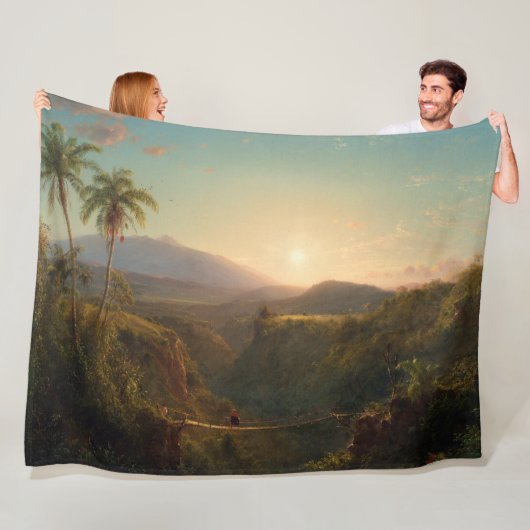 Pichincha Frederic Edwin Church Fleece Deken (In situ)