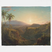 Pichincha Frederic Edwin Church Fleece Deken (Voorkant (Horizontaal))