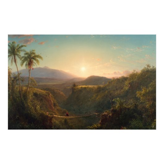 Pichincha Frederic Edwin Church Foto Afdruk (Voorkant)