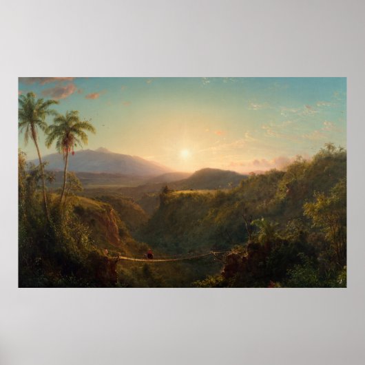 Pichincha Frederic Edwin Church Poster (Voorkant)