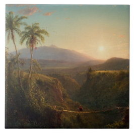 Pichincha Frederic Edwin Church Tegeltje