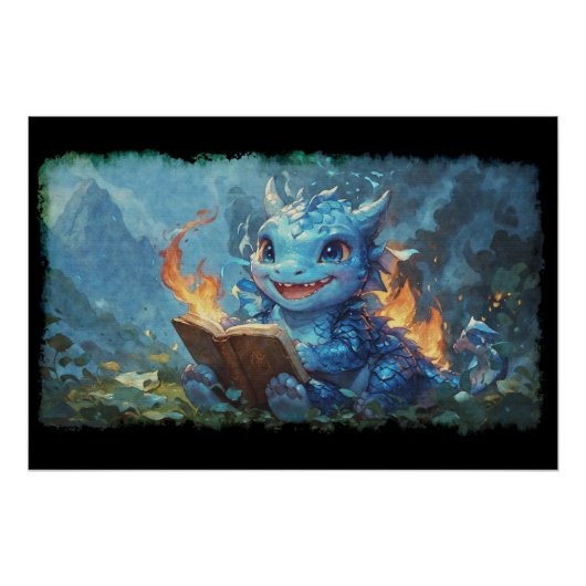 Pichu Zit voor een spreuk Perfect Poster (Voorkant)