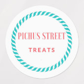 Pichus Street trakteert op labels (Design 1)