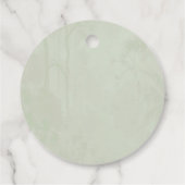 Pichwai thema Indiase bruiloft dank u label (Achterkant)