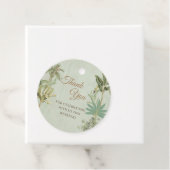 Pichwai thema Indiase bruiloft dank u label (In situ)