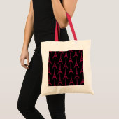 PICK-A-COLOR Eiffeltowertas Tote Bag (Voorkant (product))