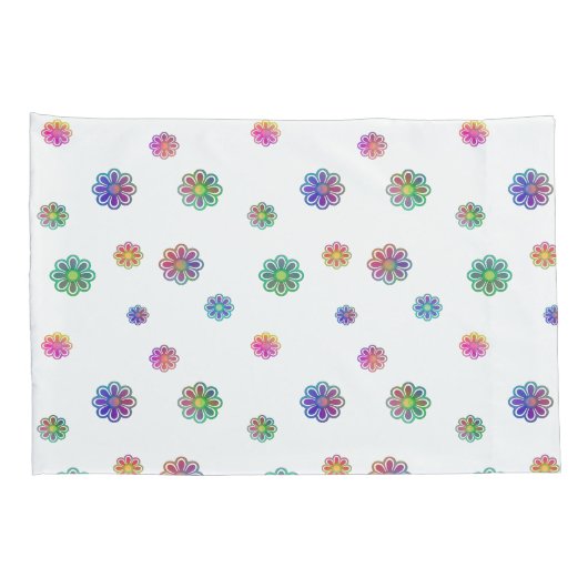 Pick a Posy Custom Background  Kussensloop (Achterkant-Rechts)