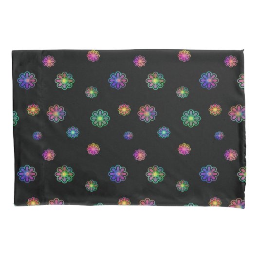 Pick a Posy Custom Background  Kussensloop (Voorkant-Links)