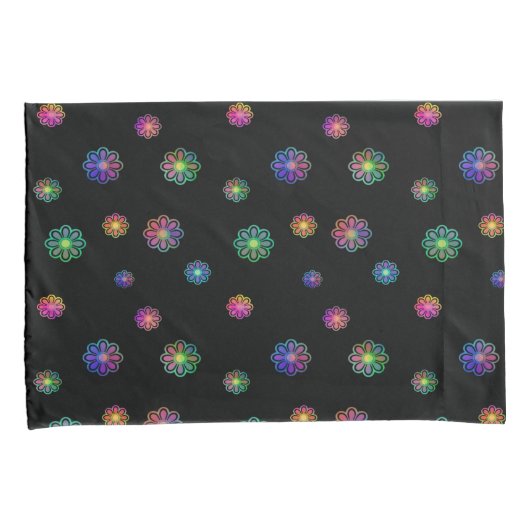 Pick a Posy Custom Background  Kussensloop (Voorkant-Rechts)