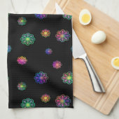 Pick a Posy Custom Background  Theedoek (Quarter Fold)