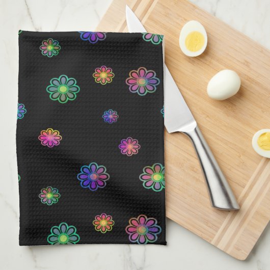 Pick a Posy Custom Background  Theedoek (Quarter Fold)