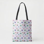 Pick a Posy Custom Background Tote Bag (Voorkant)
