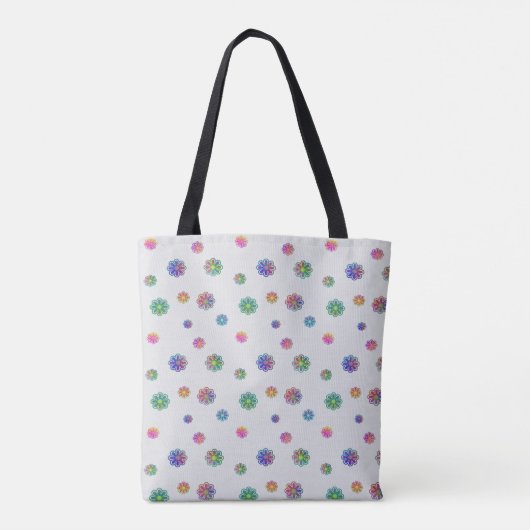 Pick a Posy Custom Background  Tote Bag (Achterkant)