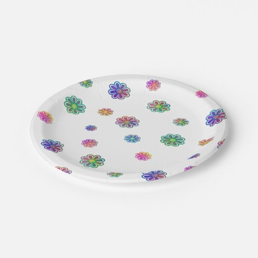 Pick a Posy Papieren Bordje (Gekanteld)