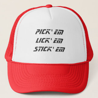 Pick em Lick em Stick Trucker Pet