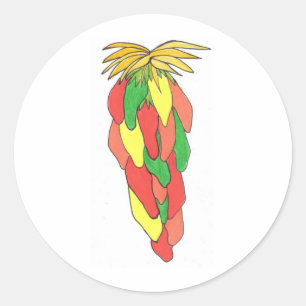 Pick of the Peppers Ronde Sticker