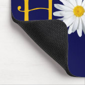 Pick Own Background - Shasta Daisy Hope Mousepad Muismat (Hoek)